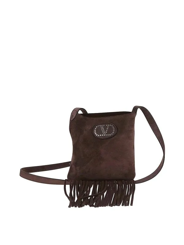 Valentino Garavani Sac Bandoulière - Marron Foncé | WB0R30TYW6U7