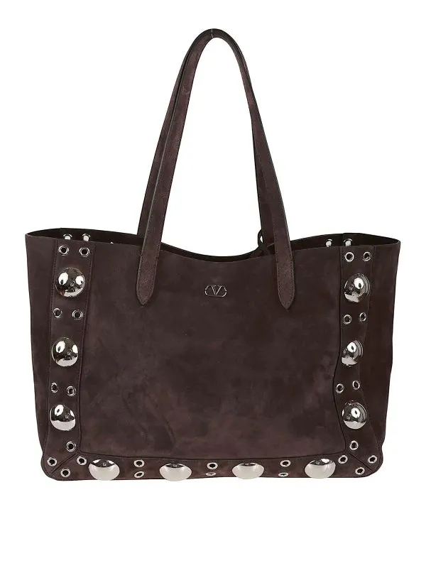 Valentino Garavani Sac Cabas - Marron - Marron | WB0R79JET0TO