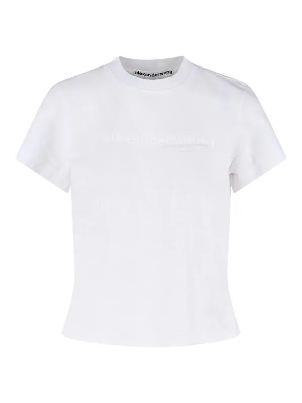 Alexander Wang T-Shirt - Blanc - Blanc - Femme | 1CC3251103120