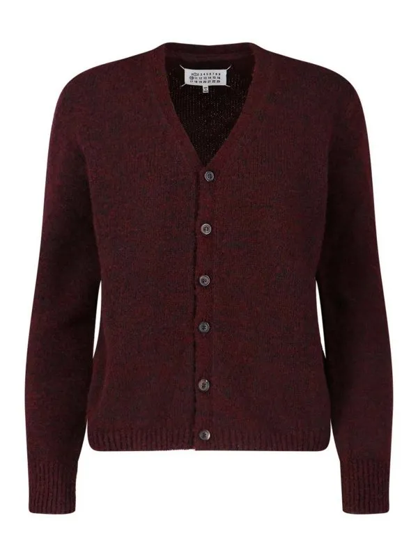 Maison Margiela Cardigan - Rouge - Rouge | S51HP0023M13154001F