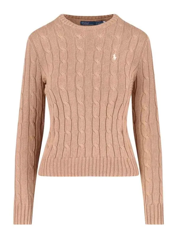 Polo Ralph Lauren Pull Col Bateau - Beige - Beige | 211972E16