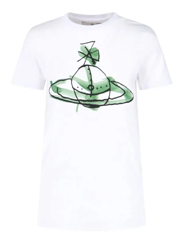 Vivienne Westwood T-Shirt - Blanc - Blanc | 3G01003XJ001MA401