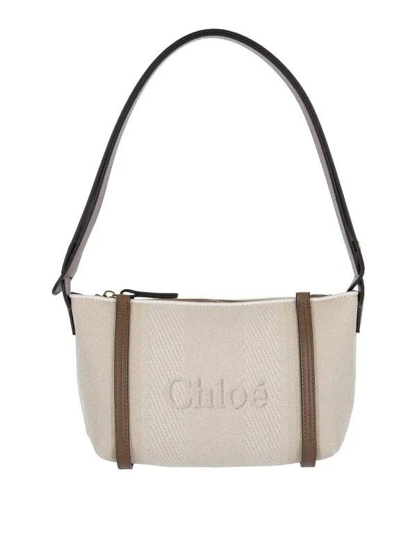 Chloe' Sac Porté Épaule - Beige - Beige - Femme | 25UP566O6523N