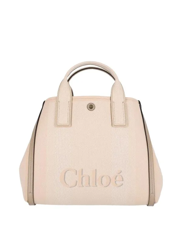 Chloe' Sac Cabas - Blanc - Blanc - Femme | C25SS910O6526Y