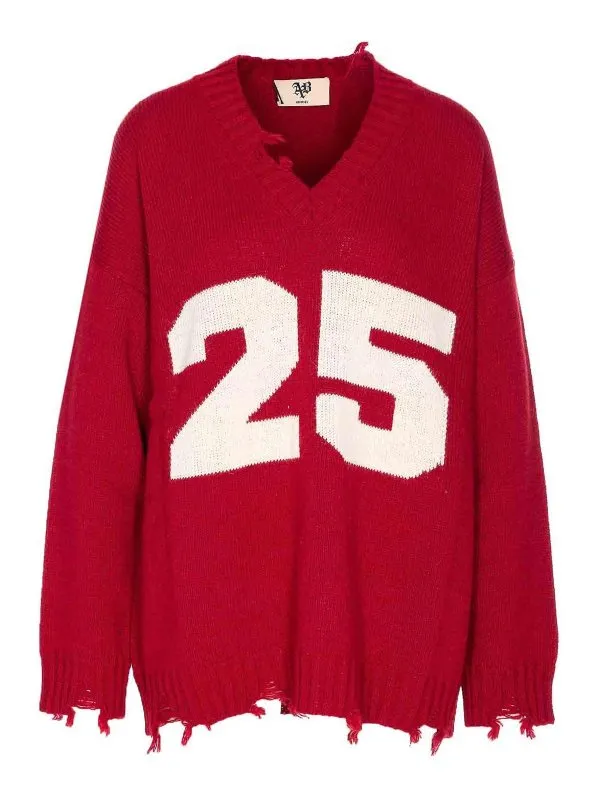 Aniye By Pull Col Rond - Rouge - Rouge - Femme | 18106500226