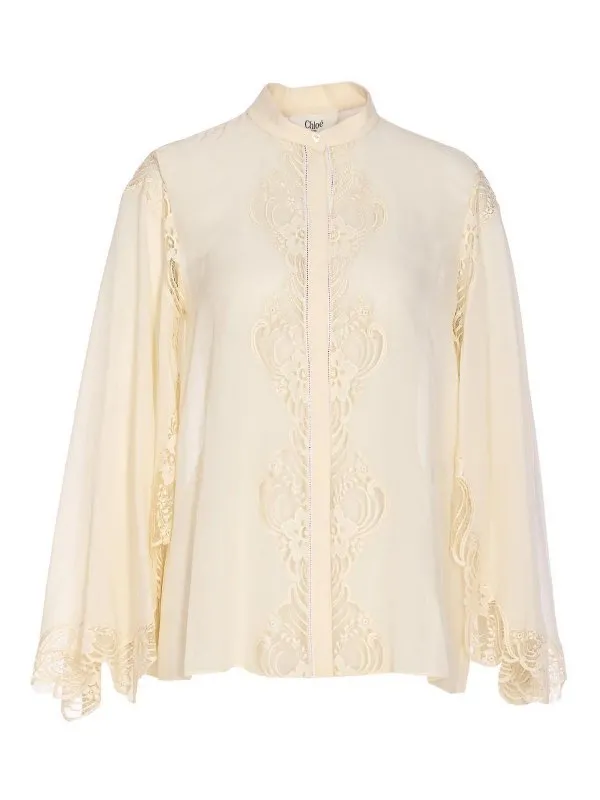 Chloe' Chemise - Blanc - Blanc - Femme | 25AHT33117114