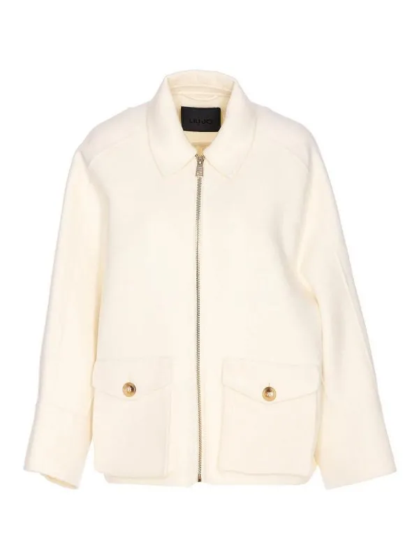 Liu Jo Veste Casual - Blanc - Blanc - Femme | CF5059T462710608