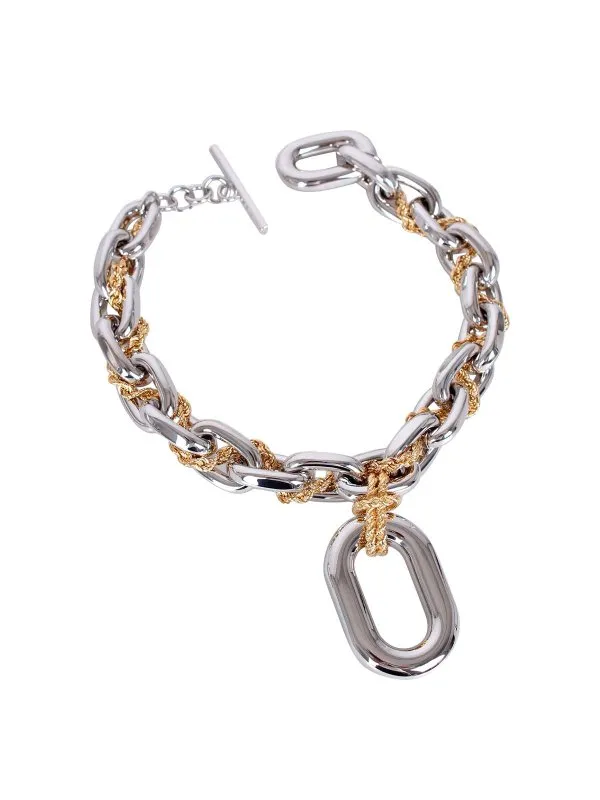 Rabanne Pull Col Bateau - Multicolore - Femme | 25ABB0015MET783M089