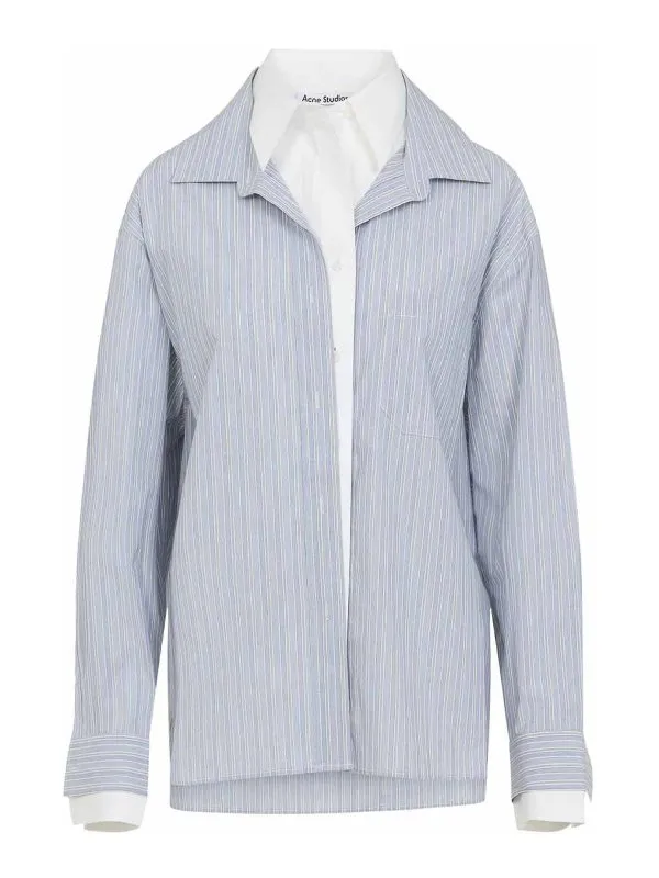 Acne Studios Blouse - Bleu Clair - Bleu Clair - Femme | AC0769AF2