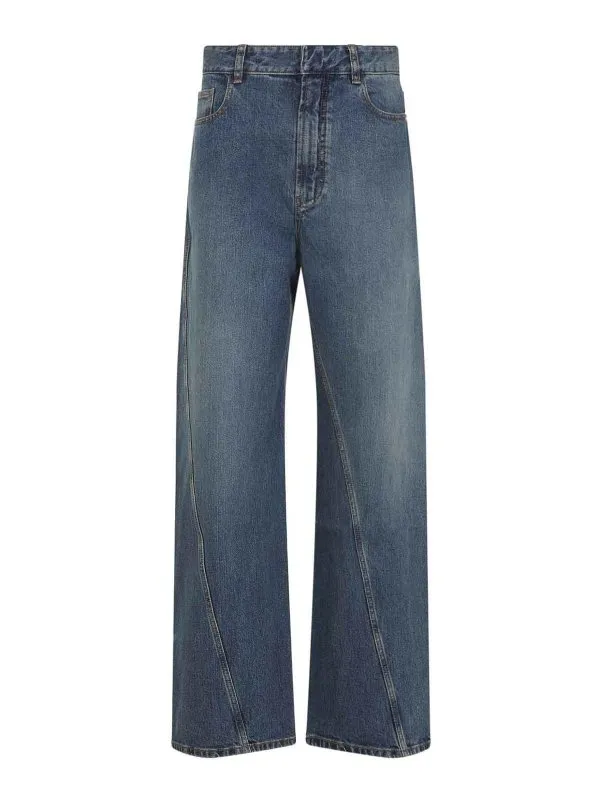 Alaïa Jean Bootcut - Beige Clair - Beige Clair | AA9P1181D006B505