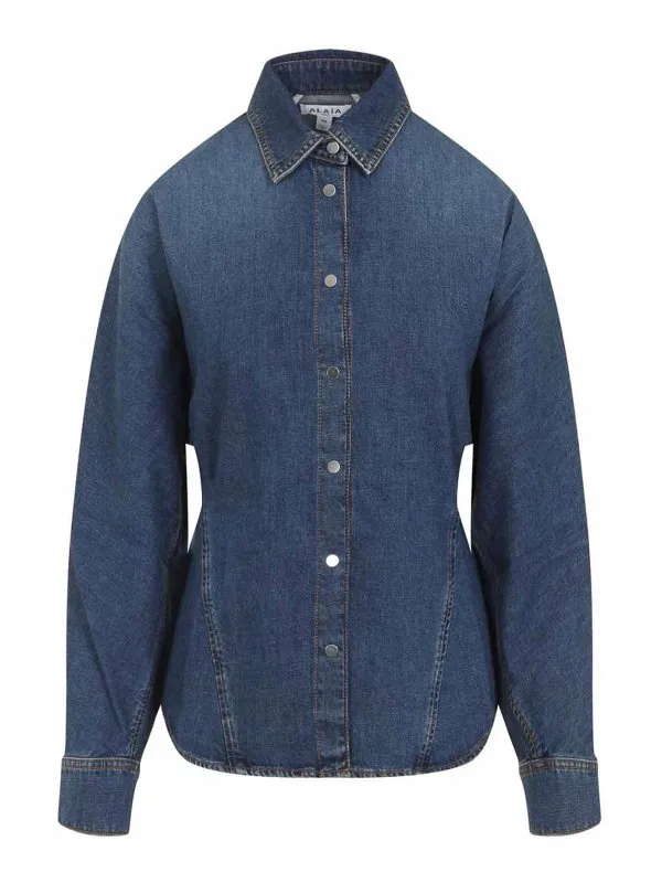 Alaïa Chemise - Beige Clair - Beige Clair | AA9C0988D004B505