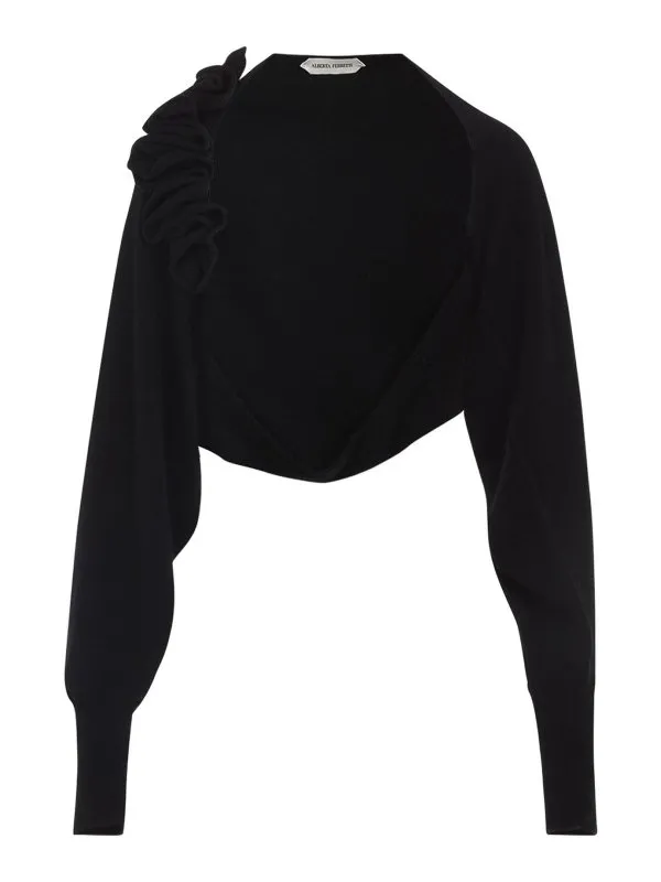 Alberta Ferretti Cardigan - Noir - Noir - Femme | 092466010555