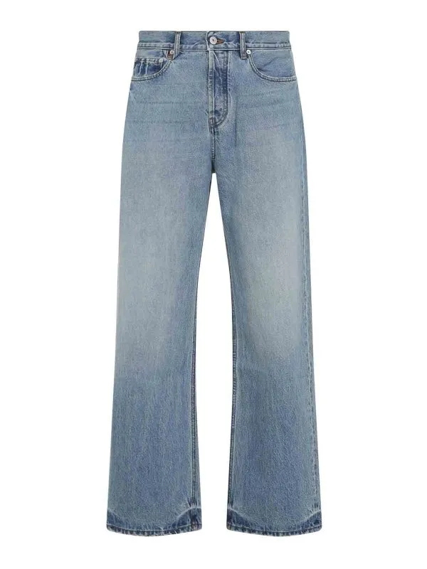 Jacquemus Jean Bootcut - Bleu - Bleu - Homme | PAM00028AD0003833C