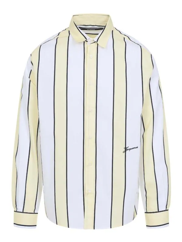 Jacquemus Chemise - Blanc - Blanc - Homme | SHM00001DW004842BM