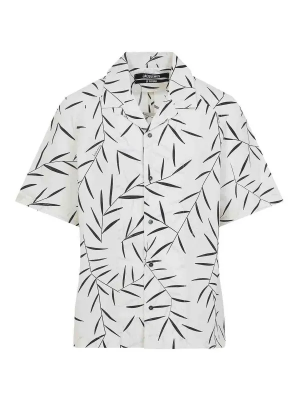 Jacquemus Chemise - Blanc - Blanc - Homme | SHM00535AW002081KL
