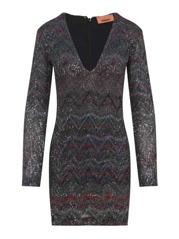 Missoni Robe Courte - Multicolore - Femme | DS25WG1NBC005GS91P6