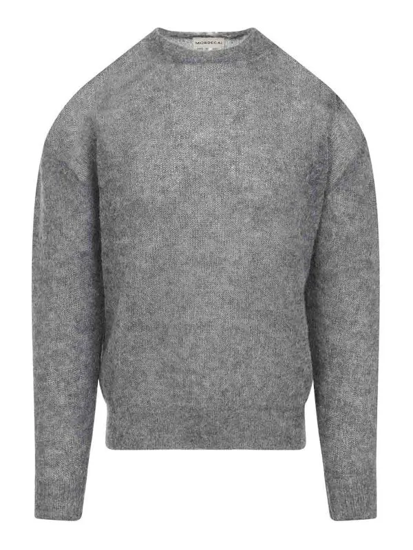Mordecai Pull Col Rond - Gris - Gris - Homme | 25A96MUK01913