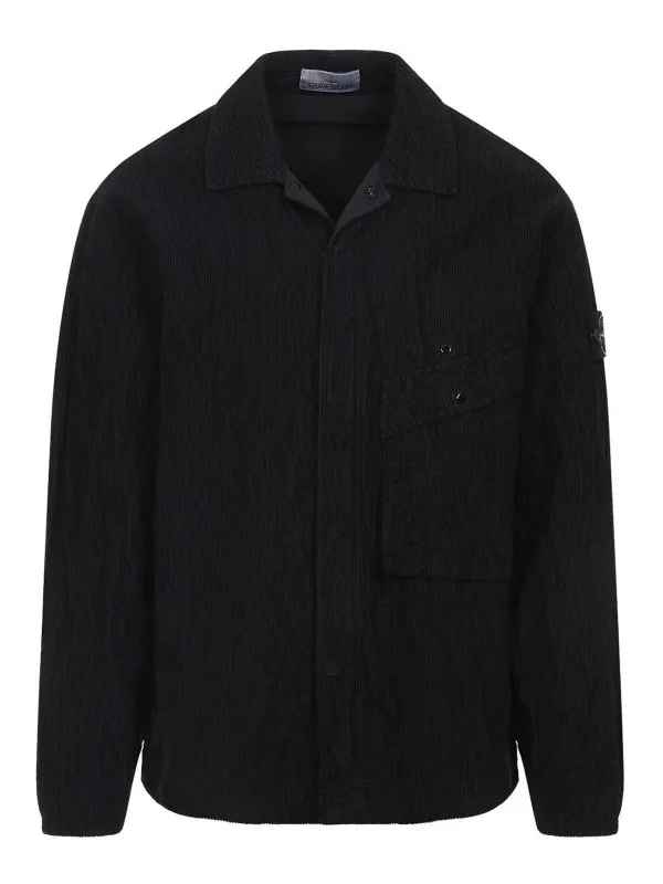 Stone Island Chemise - Noir - Noir - Homme | K2S151200020S0229V0029