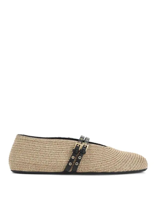 Alaïa Ballerines - Couleur Chair - Couleur Chair | AA3A058TK036113