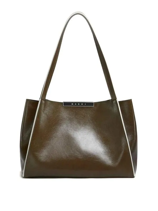 Marni Sac Bandoulière - Marron Foncé | SHMP152U0P853300V58