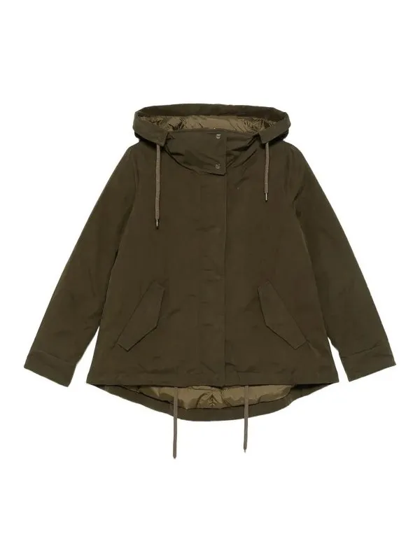 Herno Manteau Au Genou - Vert - Vert - Femme | PI2106D13800Z7740