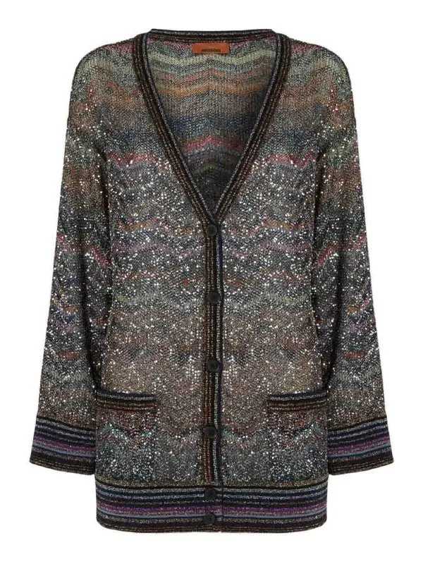 Missoni Cardigan - Multicolore - Multicolore | DS25WM0TBC005GS91P6