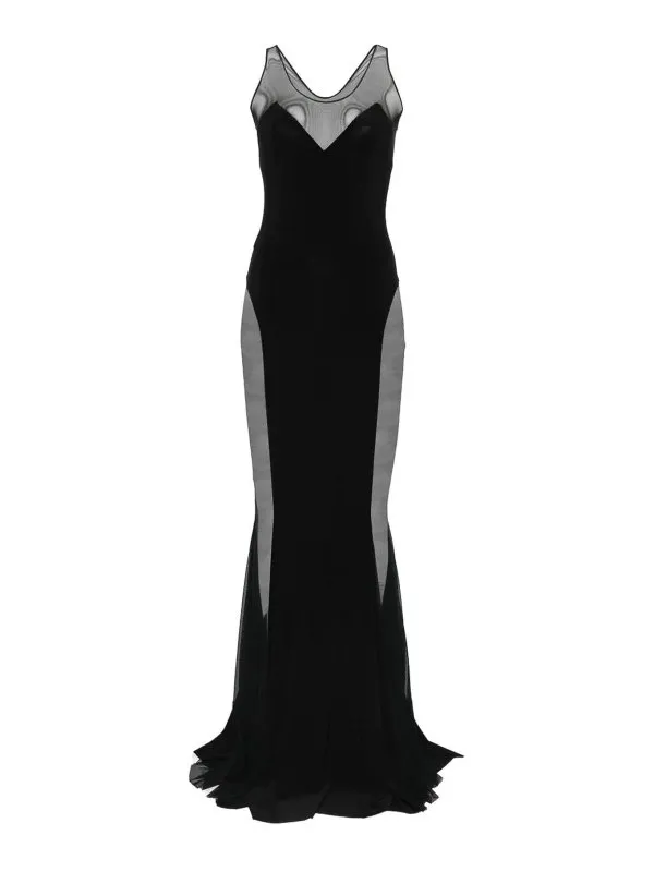 Norma Kamali Robe De Soirée - Noir | KK2253PMQ56999BLACKBLACK