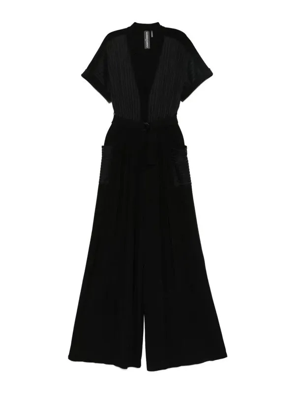 Norma Kamali Combinaison - Noir - Noir | KK225JLSQ45001BLACK