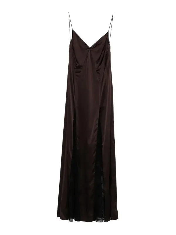 Staud Robe De Soirée - Marron Foncé - Femme | R25P2203SNEARTH
