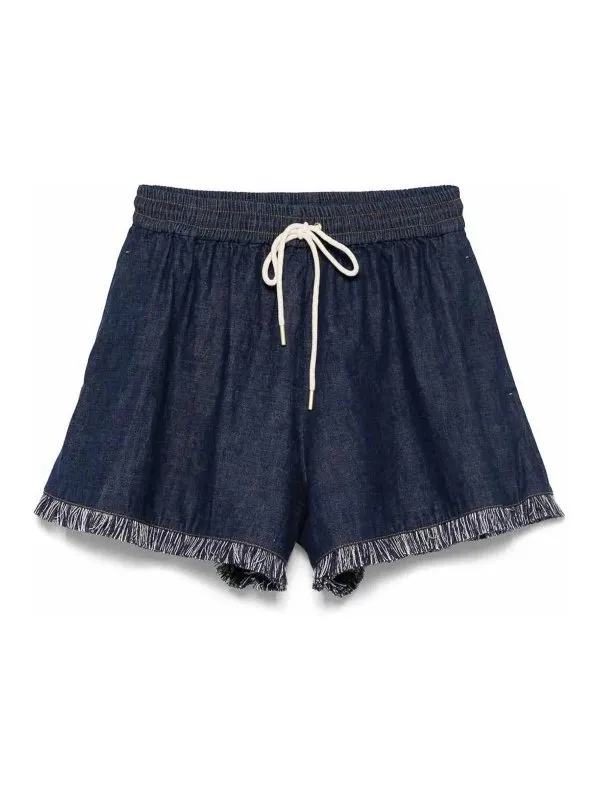 Zimmermann Short - Bleu Foncé - Bleu Foncé - Femme | 3ASS251ALN