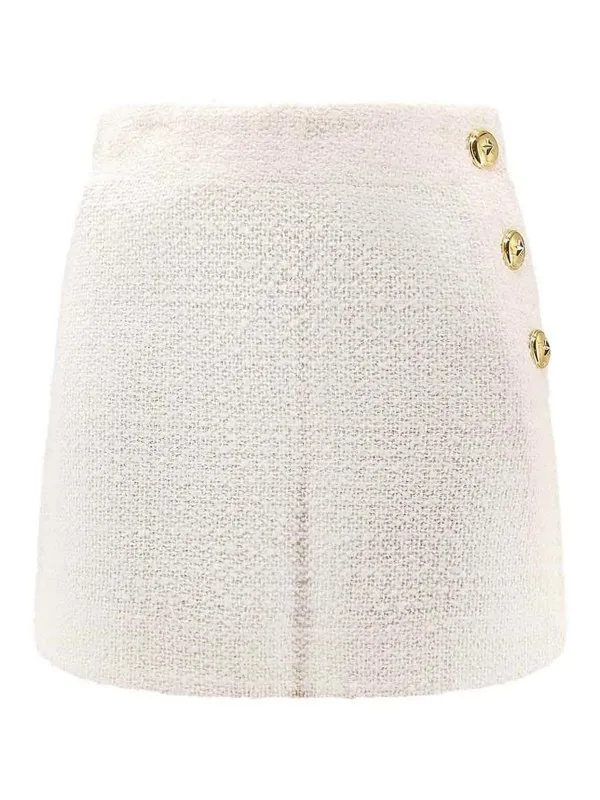 Pinko Mini Jupe - Blanc - Blanc - Femme | 105792A2VJZ05