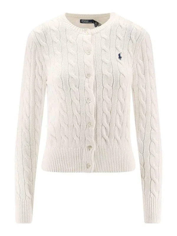 Polo Ralph Lauren Cardigan - Blanc - Blanc - Femme | 211971868007