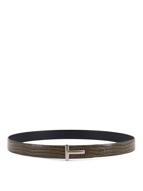 Tom Ford Ceinture - Beige Foncé - Beige Foncé | TB224LCL483S1G051